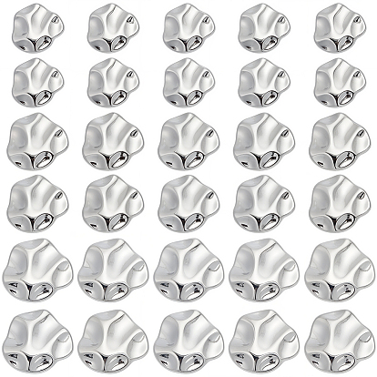 30шт. 3 стили 1-отверстие пуговицы из сплава на хвостовике, самородки