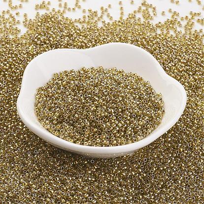 Японский бисер toho, круглые, 11/0, Внутри цвета блеск