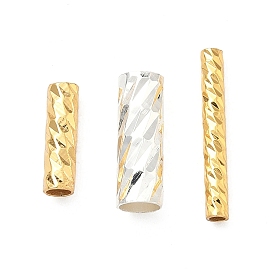 Латунные текстурированные бусины, долговечный, стойки покрытие, без свинца и без кадмия