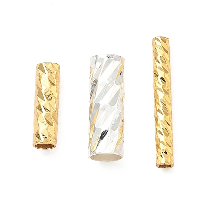 Латунные текстурированные бусины, долговечный, стойки покрытие, без свинца и без кадмия