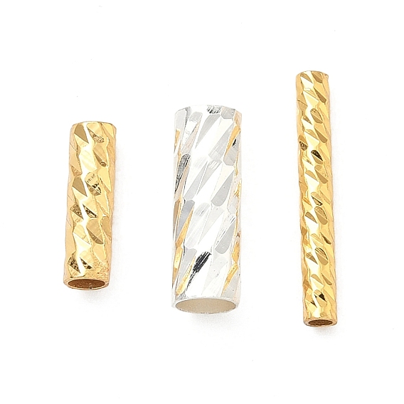 Латунные текстурированные бусины, долговечный, стойки покрытие, без свинца и без кадмия