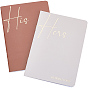 2Pcs Paper Oath Notebooks, Rectangle