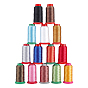 14 Rolls 14 Colors Round Nylon Thread, For Seed Beads