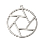 201 Stainless Steel Pendants, Flat Round