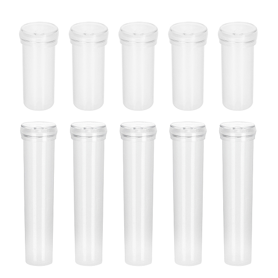 Plastic Floral Water Tubes, with Cap, Vials for Flower Arrangements