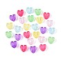 650-700 g 6 цвета прозрачные акриловые бусины, сердце