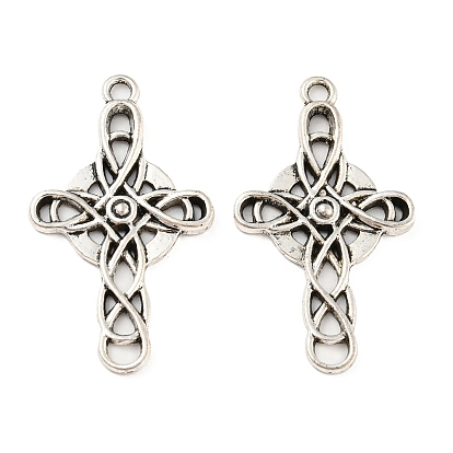 Tibetan Style Alloy Pendants, Cadmium Free & Lead Free, Cross