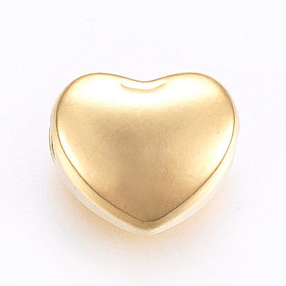 304 Stainless Steel Beads, Heart