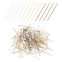 300pcs 3 Colors Brass Ball Head Pins