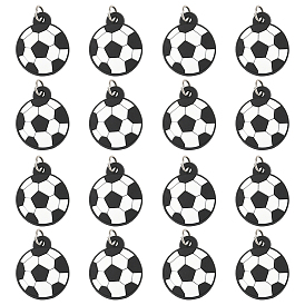 80шт. силиконовые подвески, с платиновым железом прыжковые кольца