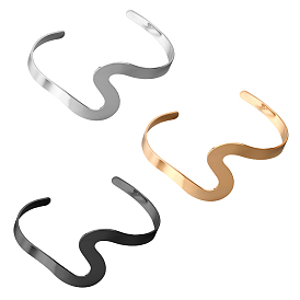 3 шт. 3 цвета железные браслеты-манжеты в европейском стиле для женщин