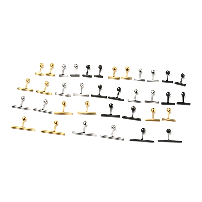 304 из нержавеющей стали серьги, хрящевые серьги, колонка