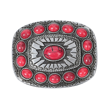 Сплав пряжки, застежка на пояс, прямоугольные