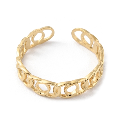 304 anillos de puño abiertos huecos de acero inoxidable