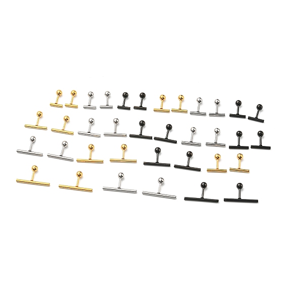 304 из нержавеющей стали серьги, хрящевые серьги, колонка