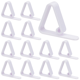 Gorgecraft 24Pcs Plastic Anti-slip Tablecloth Clips, Table Cloth Hold Down Clip