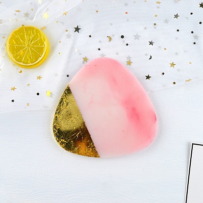 DIY Triangle Cup Mat Silicone Molds,  Resin Casting Molds, For UV Resin, Epoxy Resin Craft Making