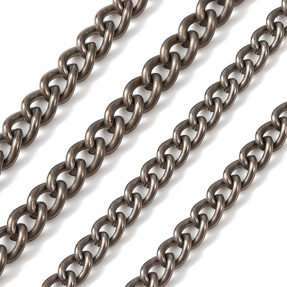 Титановые цепи с якорным креплением, несварные, с катушкой