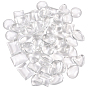 Cabochons de verre transparent, formes mixtes