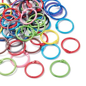 Loose Leaf Book Binder Hinged Rings