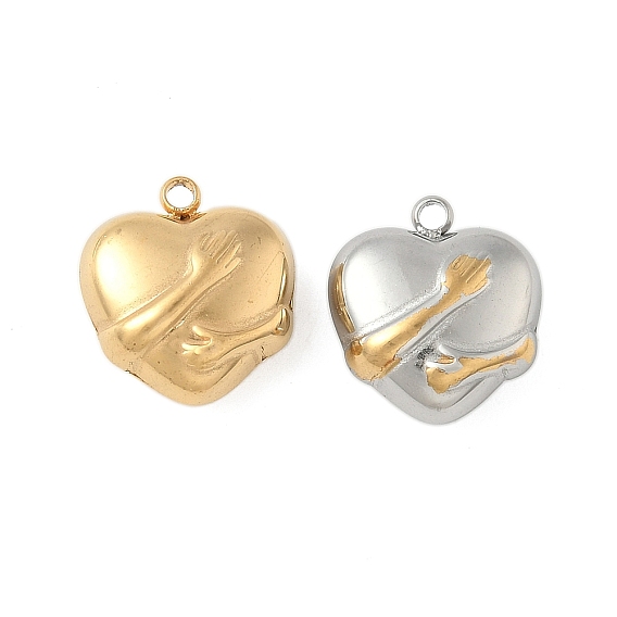 304 прелести нержавеющей стали, сердце с объятиями