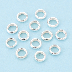 925 стерлингов серебряные шарики Spacer, рондель