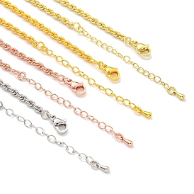 Brass Wheat Chain Necklaces for Women