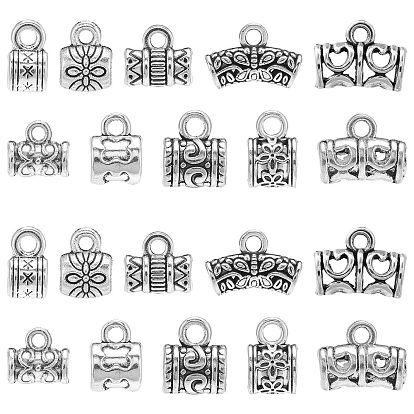 100 шт. 10 стили вешалок из сплава, трубные поручители