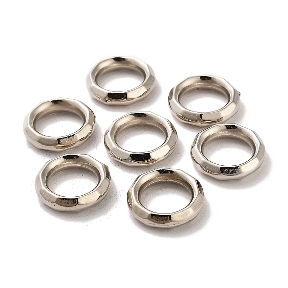 CCB акриловые Европейский бисером, плоско-круглые