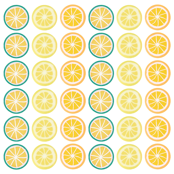 240 шт 3 цвета бусины из полимерной глины ручной работы, лимон