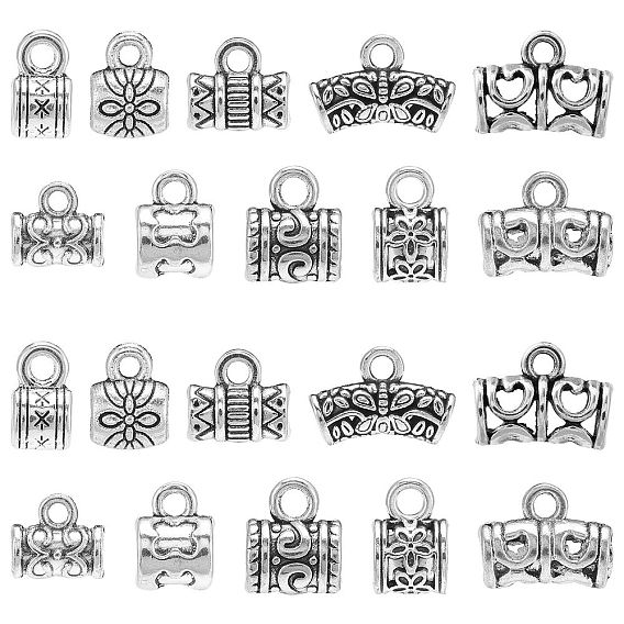 100 шт. 10 стили вешалок из сплава, трубные поручители