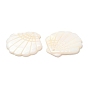 Natural Freshwater Shell Pendants, Shell Shaped Charms, Seashell Color