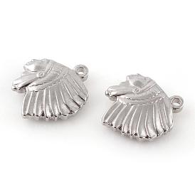 201 Stainless Steel Pendants, Native American Charm