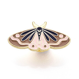 Сплавные эмалевые броши, эмалевый штифт, с клатчем-бабочкой, бабочка, золотые