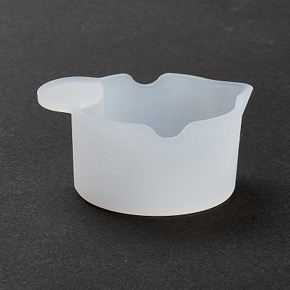 Силиконовые мерные стаканчики с антипригарным покрытием, для смешивания заливочной эпоксидной смолы, инструменты для изготовления эпоксидной смолы своими руками
