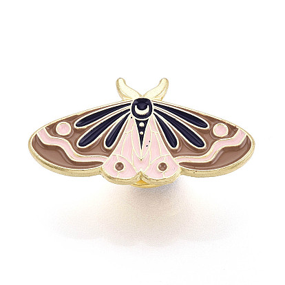 Сплавные эмалевые броши, эмалевый штифт, с клатчем-бабочкой, бабочка, золотые