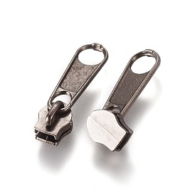 Tirador de cremallera de aleación, accesorios de la ropa