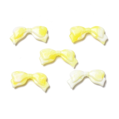 Opaque Acrylic Beads, Bowknot