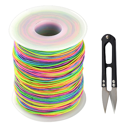 DIY Jewelry Making Kit, Including Nylon Stretch Threads, Scissors
