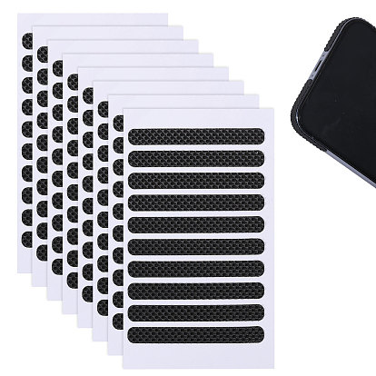 80Pcs PEAV Cell Phone Grip Tape Strips, Non Slip Side Sticker