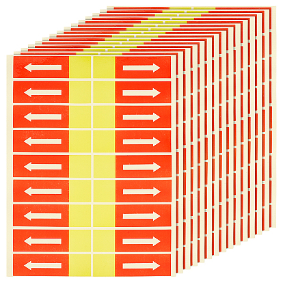 28 листы стрелок ПВХ бумага наклейки, самоклеящаяся этикетка