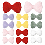 48 шт. 6 цвета шерстяные украшения аксессуары, бантом