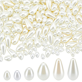 160 шт. 6 стили стеклянные жемчужные бусины-капли