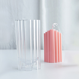 Пластиковые трапециевидные формы для свечей своими руками, формы для изготовления свечей, для литья смолы эпоксидная форма