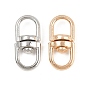 Сплав двойные застежки глаз поворотные, поворотный карабин и карабин для скалолазания, ключевые застежками