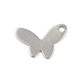 201 подвески из нержавеющей стали, очарование бабочки
