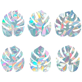 Rainbow Prism Paster, Window Sticker Decorations, Monstera Leaf