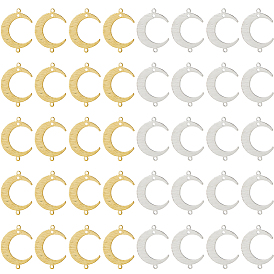 40шт 2 цвета стойка покрытие латунь соединитель подвески, долговечный, лунные ссылки