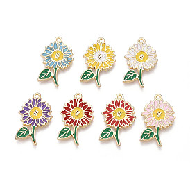 Подвески из эмали и сплава, , золотые, без кадмия, без никеля и без свинца