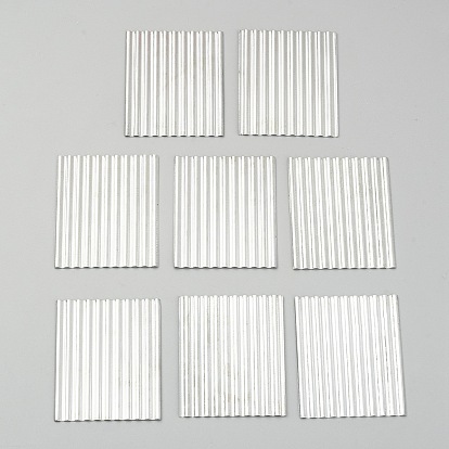 Iron Mould Plates, Wave Sheet, Rectangle, Sand Table Military Scene Model Material Supplies